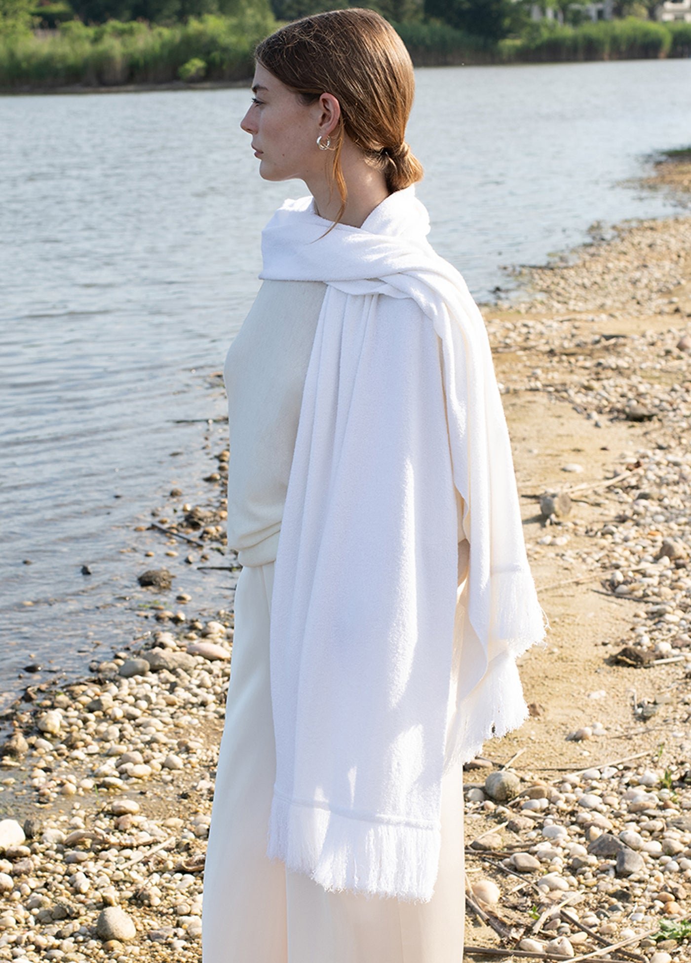 071625_FavoriteDaughter_Look9_1672 THE FRINGE LIGHTWEIGHT KNIT SCARF - Image 1
