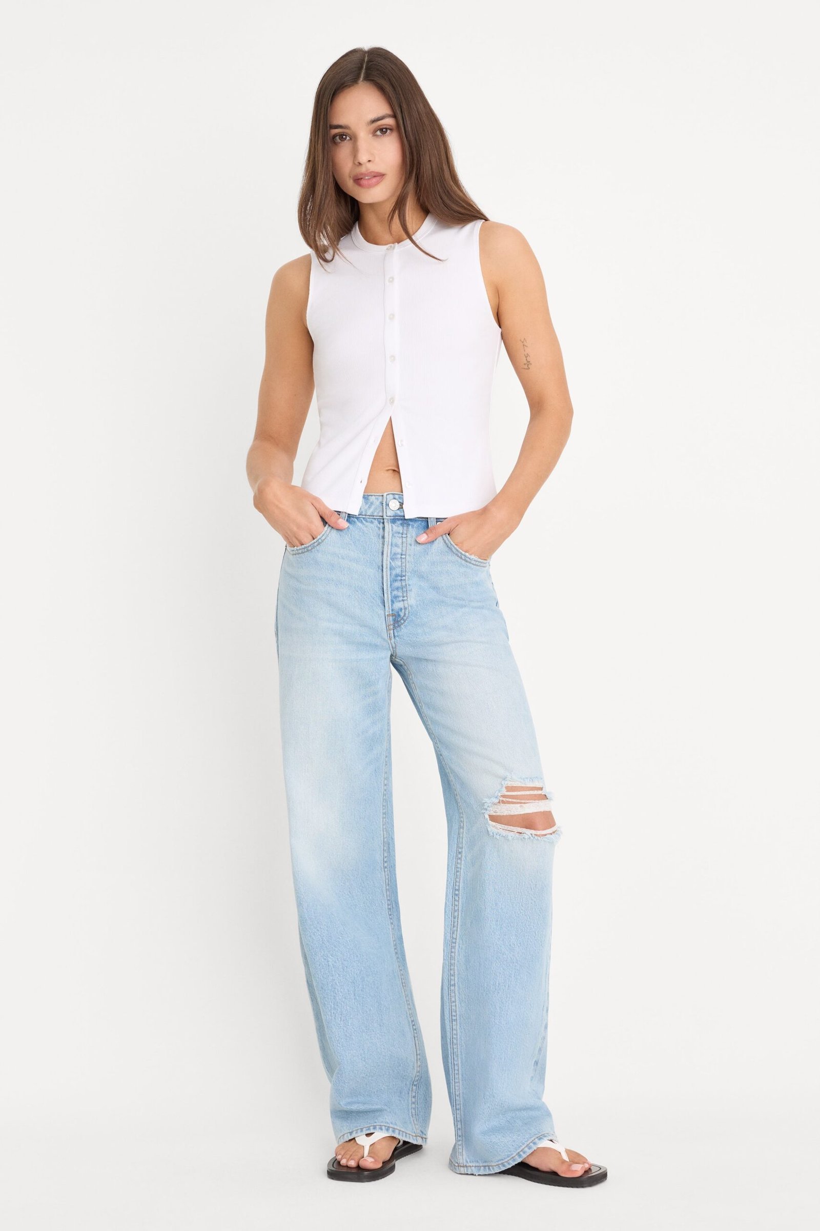 260317_23_GHRWL66F001-I1298_0828 VINTAGE WIDE JEANS | INDIGO1298 - Image 1