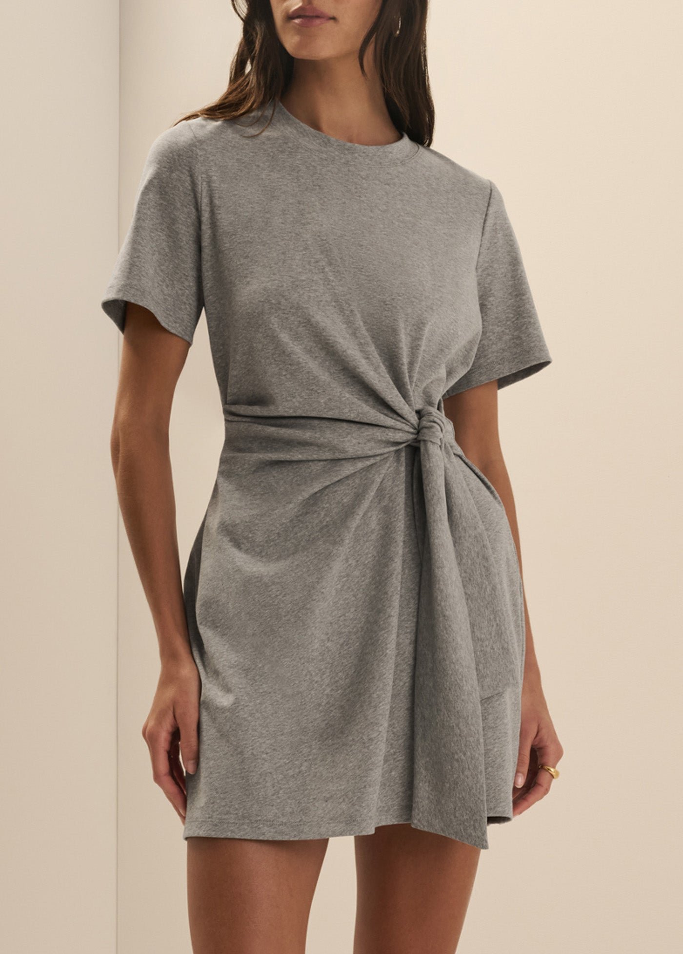 fco5kt4984_heather_grey_014_1 THE MAISIE DRESS - Image 1