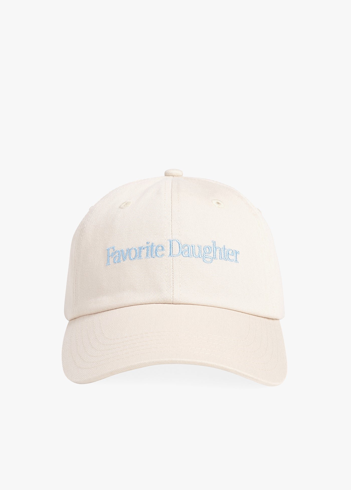 fdphfa21_khaki-light-blue_l THE CLASSIC LOGO BASEBALL HEART HAT - Image 1