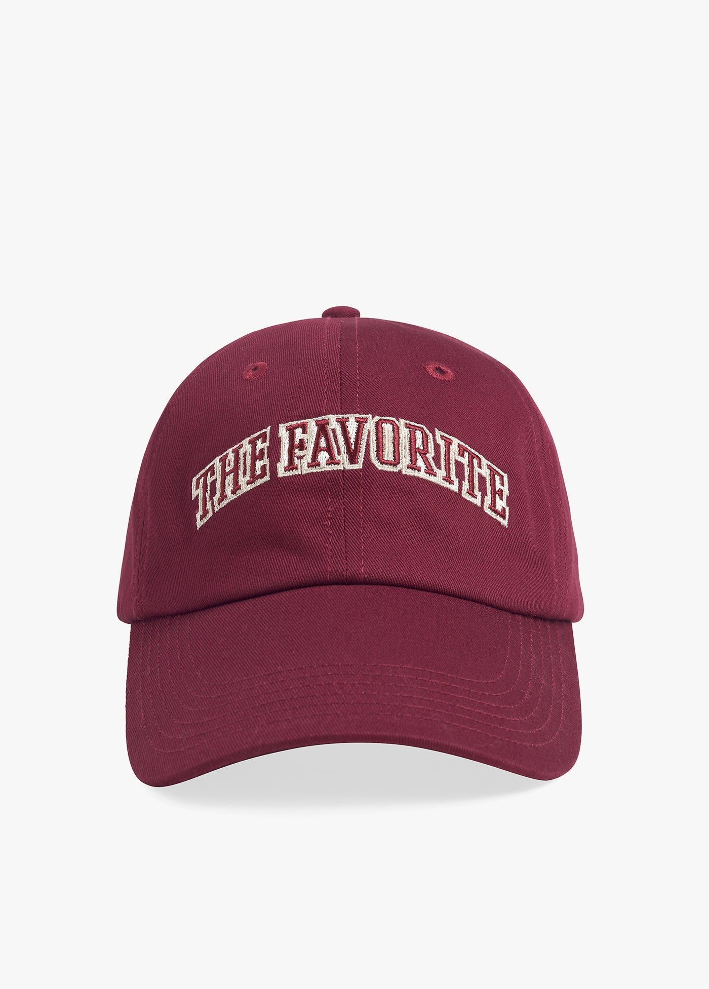 fdwc532495_burgundy_l THE FAVORITE BASEBALL CAP - Image 1
